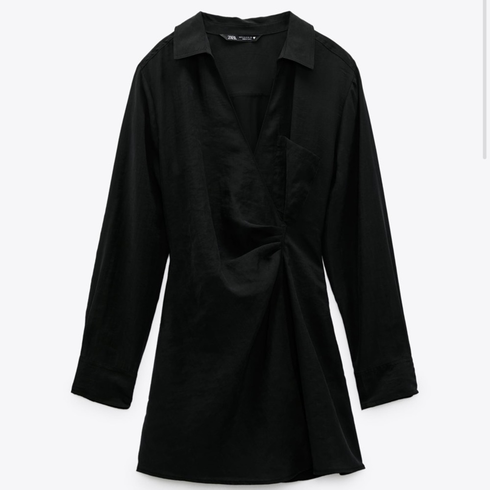 Zara Wrap Dress with Pockets